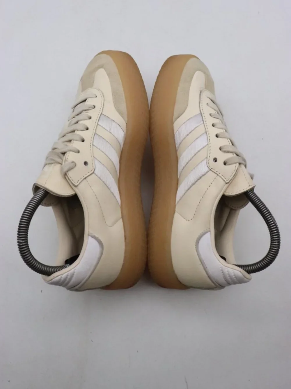 Adidas Sambae Shoes Women's Size 6.5 Wonder White Gum Sneakers Athletic Shoes